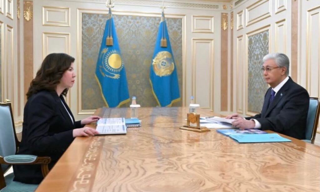 Мемлекет басшысы Оқу- ағарту министрі Жұлдыз Сүлейменованы қабылдады. Президентке 2025&hellip;