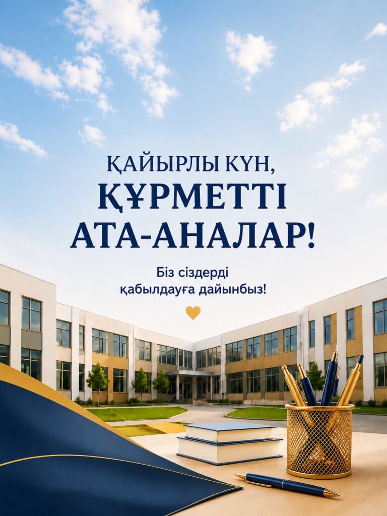 📢✨ Конкурстан өткен үміткерлердің құжаттарын қабылдау ✨📢 🎓 Балаңыздың болашағына&hellip;